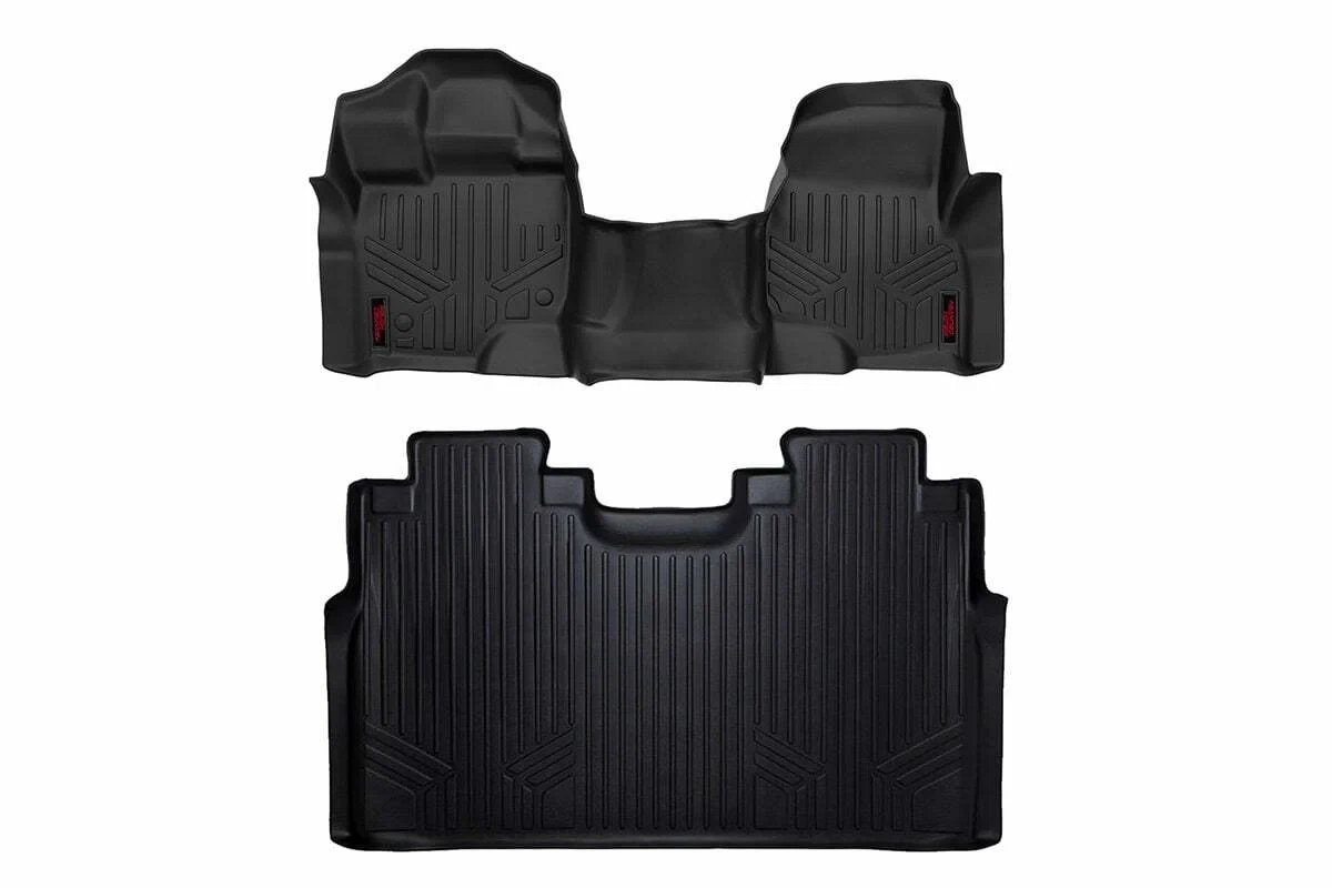 Fits Ford F-150(15-24)_Raptor(17-24) Floor Mats FR & RR Over Hump M-51153
